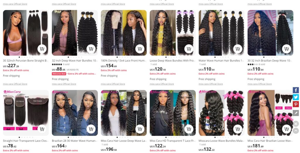 good aliexpress hair vendors