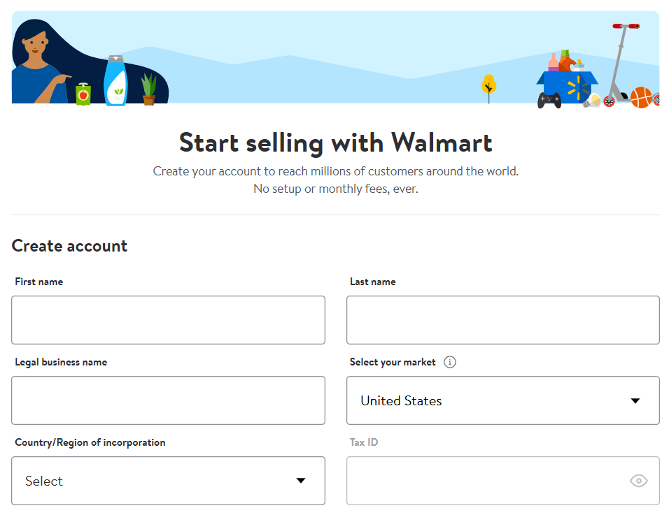 walmart dropshipping