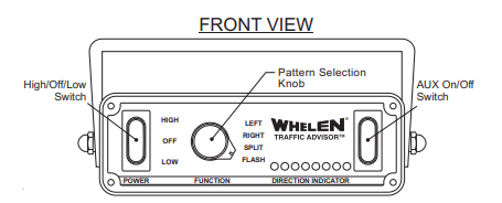 whelen tactl6 installation kit instructions